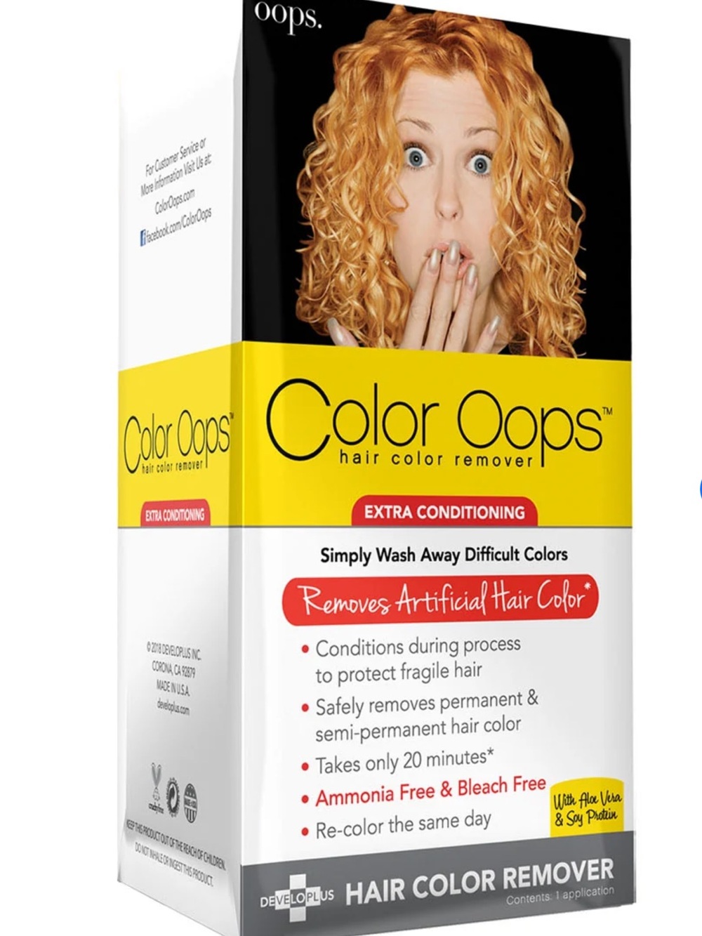 COLOR OOPS EXTRA CONDITIONING HAIR COLOR
REMOVER (2)